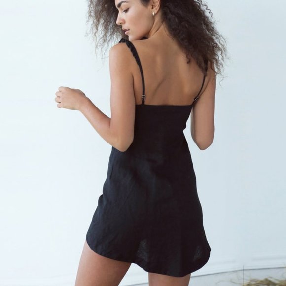Linen black Summer dress from BlackFicus - Picture 2 of 5